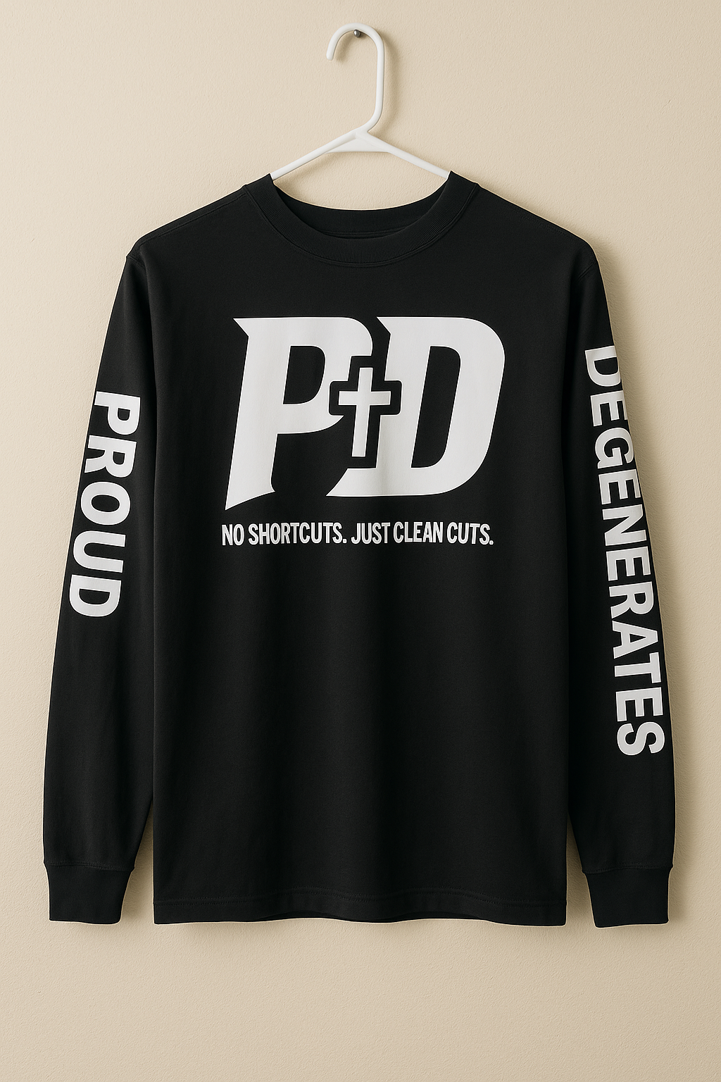 PD BIG MARK LONG SLEEVE // Run 001